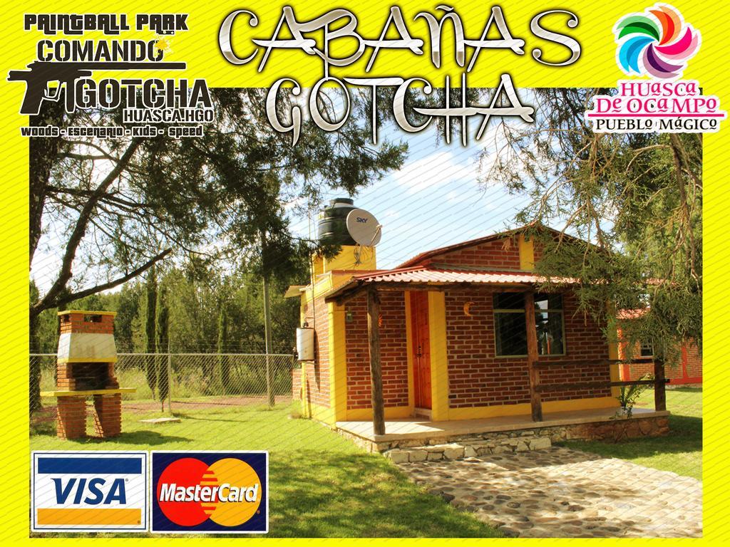 瓦斯卡坎波 Cabanas Gotcha Huasca酒店 外观 照片
